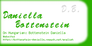 daniella bottenstein business card